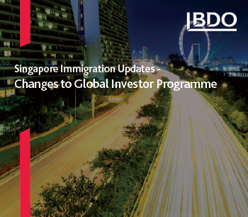 Singapore Immigration Updates - Changes to Global Investor Programme